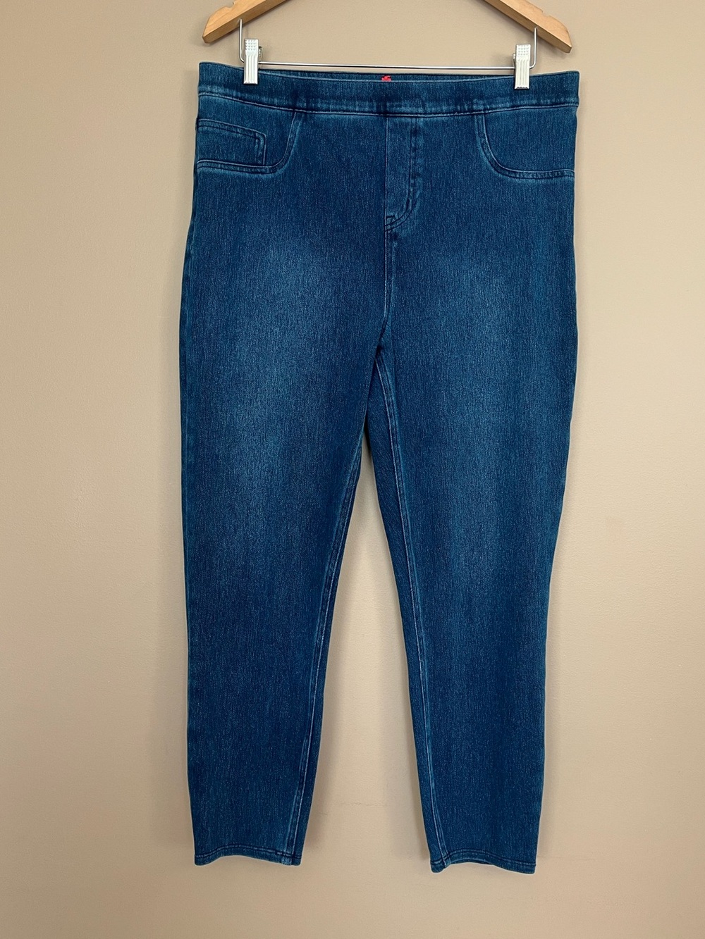 {SPANX} Pull-On Jeggings in Blue - Womens 1X